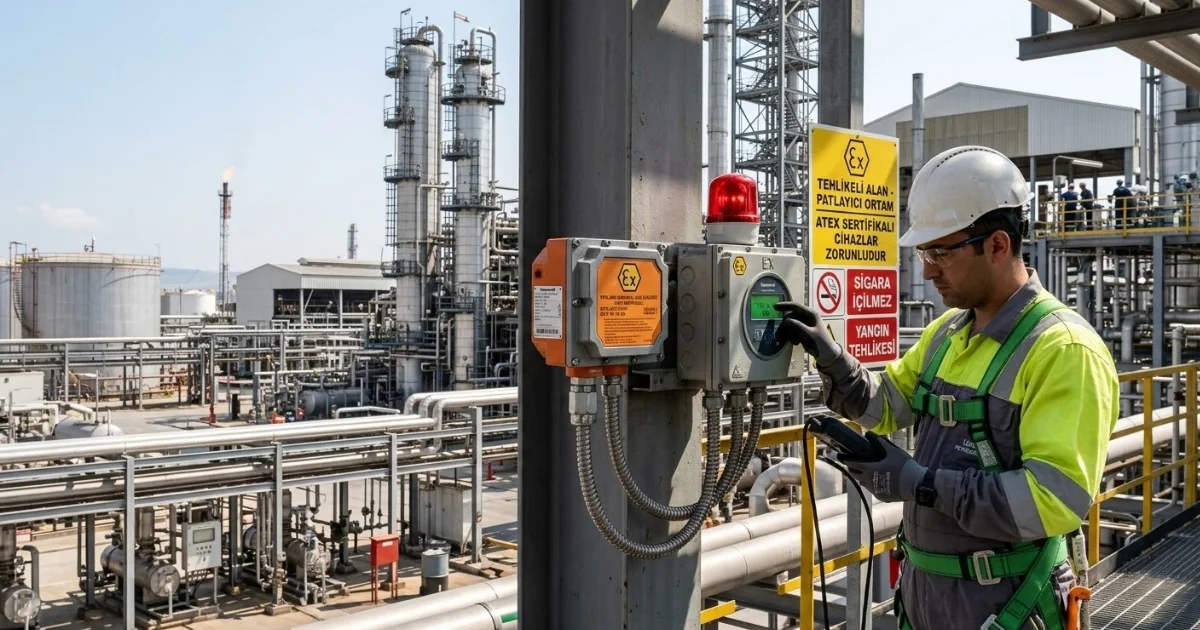 Endüstride Exproof Gaz Sensörleri Kullanımı ve Güvenliği